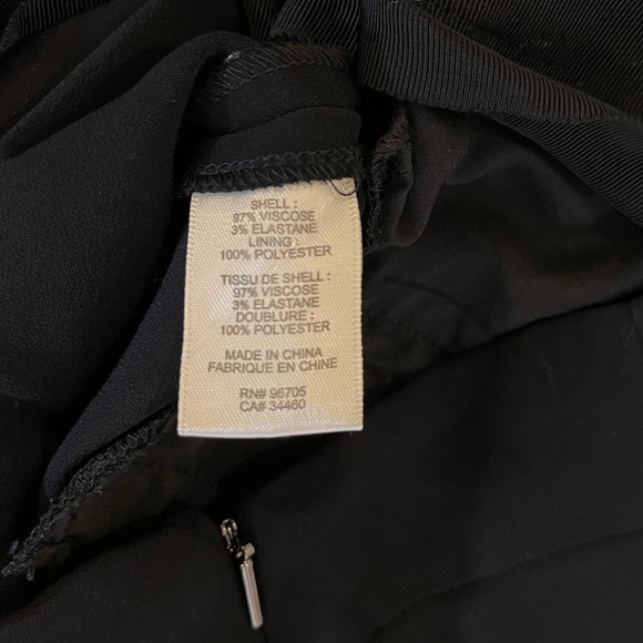 Rebecca Taylor Size 4 Black Skort - Picture 7 of 9